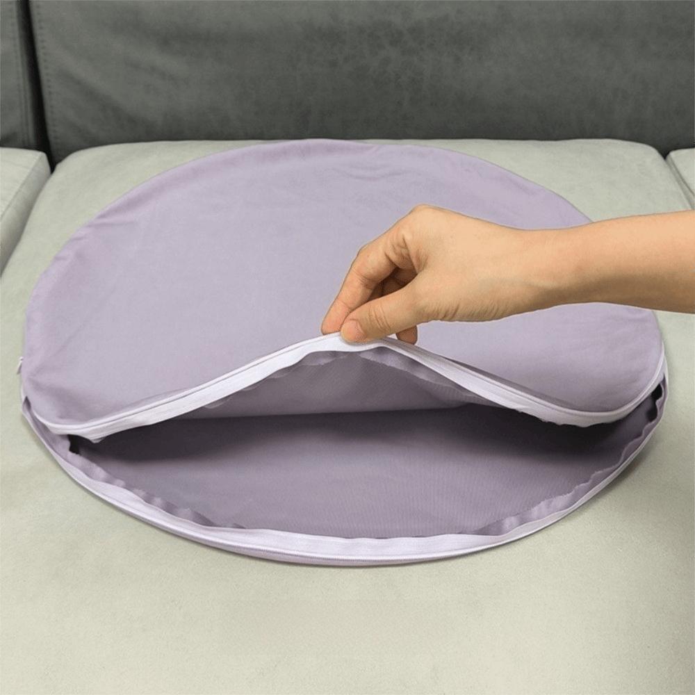 Круглая наволочка для подушки для сна 40*40см Декоративная наволочка Чехол для декоративной подушки для гостиной и спальни