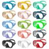 Swimming Goggles with Tempered Glass Lens High Clarity Anti-fog Ergonomic Adjustable Design Underwater