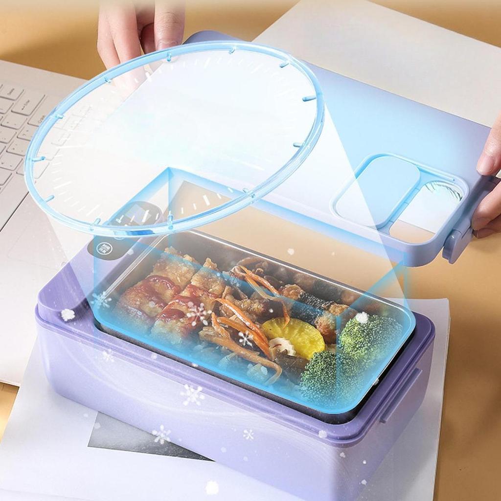 Electric Lunch Heater Box for Adults Heated Container Large Capacity