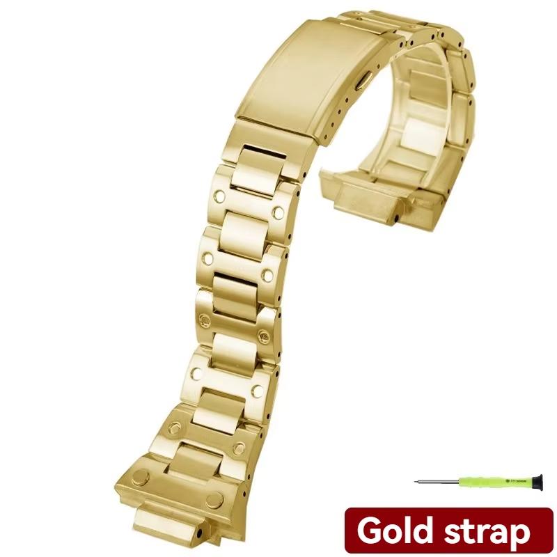 Для Casio G-Shock GX-56 GXW-56BB Комплект для модификации Корпус из нержавеющей стали Ремешок для часов GX56 Цельнометаллический Безель для часов Замена ремешка