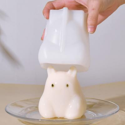 3D Кот силиконовая форма DIY мусс торт желе пудинг свечи форма воск свечи изготовление поддон для льда мыло 3D пудинг форма украшение дома