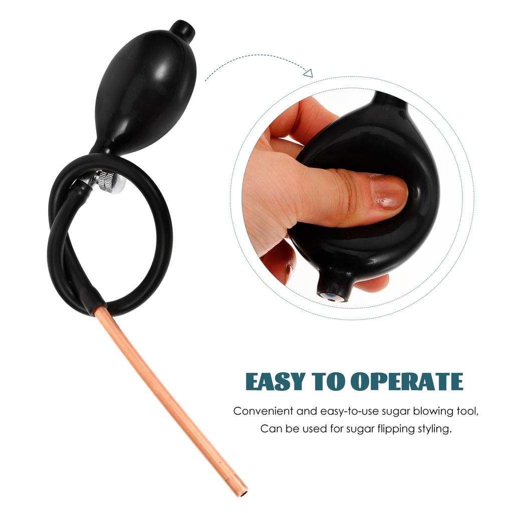 Профессиональный насос для выдувания сахарной формы, инструмент для конфет, пластиковый воздушный мешок, хлебопекарное оборудование, принадлежности для украшения печенья