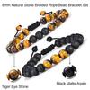 JYL TS Bracelet Couple's Eye  Handmade Braided Enhances Bond & Luck