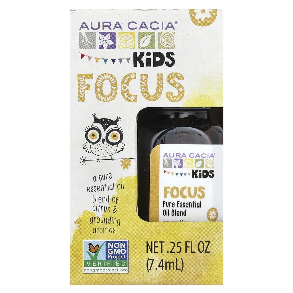 Children's Pure Essential Oil Blend, Focus, 7.4 Ml (0.25 Fl Oz)