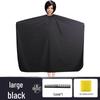 Enlarged Non-Stick Haircutting Cape for Barbers and Home Use