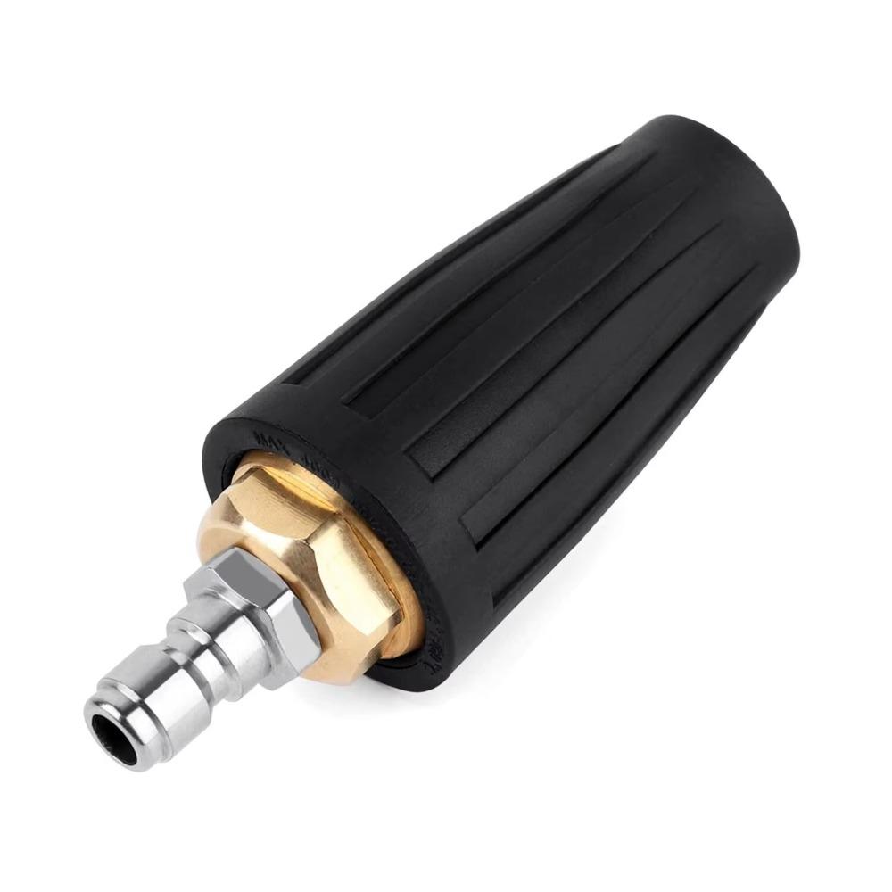1/4" Quick Connect Car Washer Turbo Nozzle 4000 PSI Turbo Head Nozzle Practical Nozzle Spray