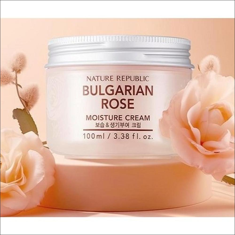Nature Republic Специальный набор для ухода за кожей Bulgarian Rose (Тонер 155 мл + Эмульсия 155 мл + Эссенция 35 мл + Крем 100 мл + Пенка для умывания 120 мл)