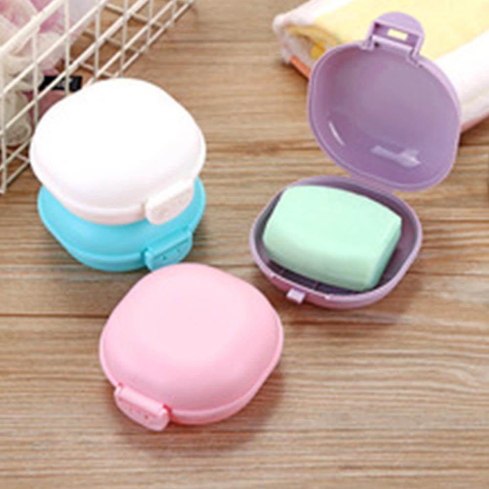 Bathroom Shower Soap Box Soap Box Holder Container Waterproof Soap Dish Case Portable Bathroom Accessories
