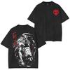 Bleach Ichigo Kurosaki Anime Unisex Washed T-Shirt Oversized Men Women Streetwear High Quality Pure Cotton Short Sleeved Female Male Clothing
