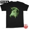 Funny Glow In The Dark Zombie Tshirt Horror Costume Skeleton Skull Trex Zombie Tee Unisex Clothing Oversized Cotton T Shirt Gift