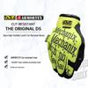 Защитные перчатки Mechanix Wear SMG-C с высокой видимостью, устойчивые к порезам