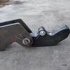Compatible with Hongchang Tianma dump truck: automatic chain-locking hook, rear door lock hook, and slag dump bucket.