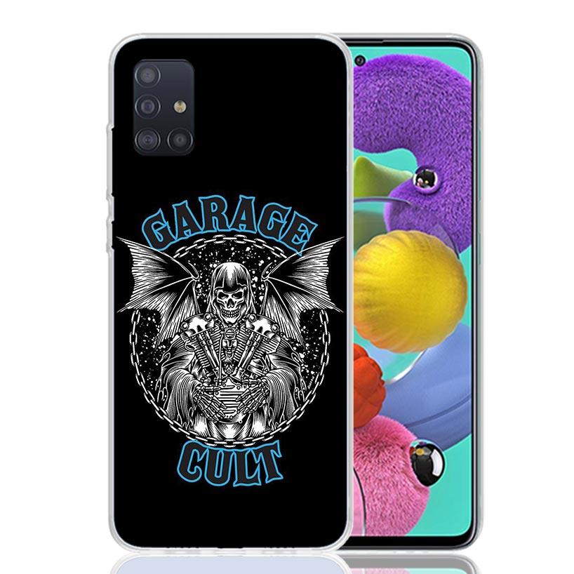 Motorcycle Gear Phone Case for Samsung Galaxy A52 A51 A50S A12 A22 A32 A72 A10S A30S A31 A71 Note 20 Ultra 10 Plus S10 Galaxy A5