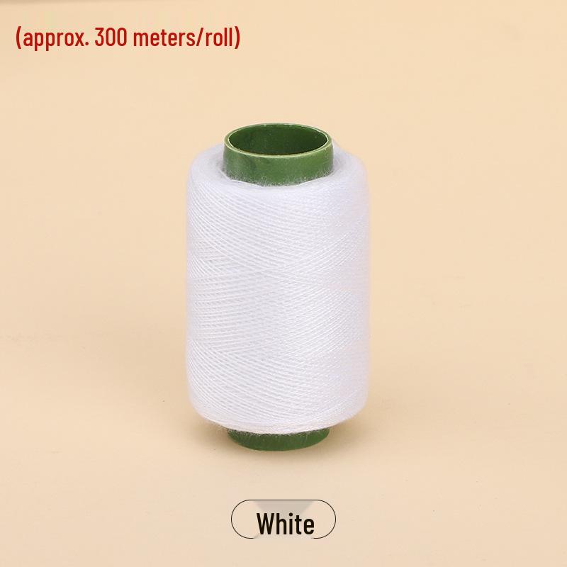 Черно-белые бытовые катушки швейных ниток - Идеальны для починки одежды и квилтов
