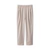 MUJI Easy Tuck Wide Pants AE0WTA4S Light Beige XL Мужские непромокаемые мужские мужские