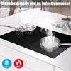 Induction Hob Protector Mat Large Silicone Induction Cooktop Scratch Cover Thickened Nonstick Heat Resistant Countertop Mat New