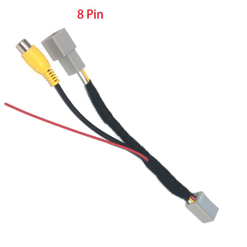 8X Car Rear View Camera RCA Video Reverse Camera Convert Cable Adapter For Mitsubishi Outlander ASX GF GG ZJ
