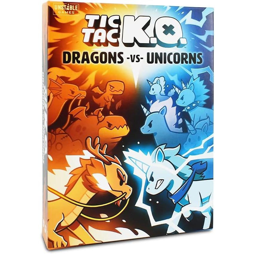 Dragons Vs Unicorns Base Game Quick-to-learn Team Card Game