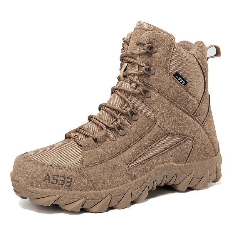 Ботинки для тренировок на открытом воздухе большого размера, мужские и женские, удобные и дышащие, для пеших походов на открытом воздухе, пустынные тактические ботинки для пеших походов