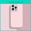 14 Iphone For Pro Solid Color Liquid Silicone Phone Case With Absorption Shock