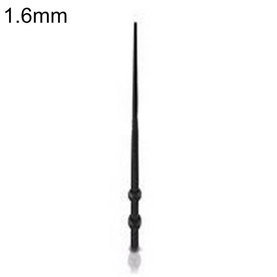 Черный прямой акриловый конусообразный расширитель для ушей, носилки, коническая вилка, устройство