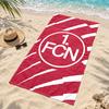 1.FC Nurnberg Beach Towel Quick Dry Sand Free Lightweight Beach Towels for Travel Swimming Camping