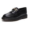 Dr. Martens Черные кроссовки-лоферы унисекс Adrian Snaffle Tassel 32102001
