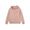 Li Ning X Disney Collaboration Sports Lifestyle Series Fleece Lined Pullover Hoodie Women Hoodies Smoky-Rose-Pink AWDR690-4