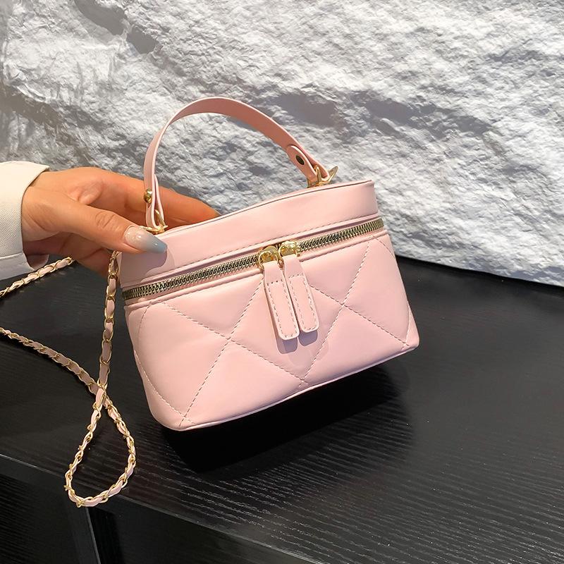 High End Small Bag Diamond Mobile Phone Bag Women Fashion Lipstick Handbag Women Ins One-shoulder Crossbody Bag