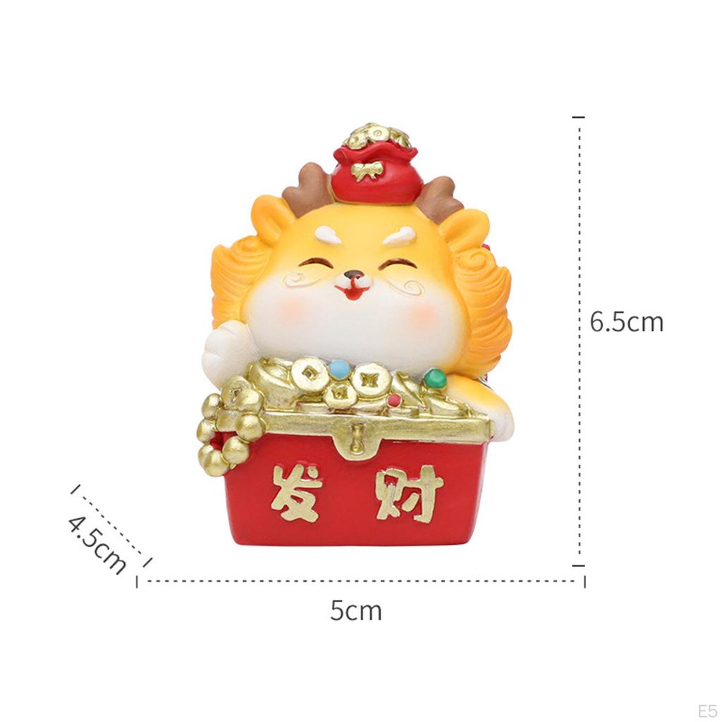 Auspicious Dragon Sculpture: Exquisite Lunar Year Decor for Your Living Space