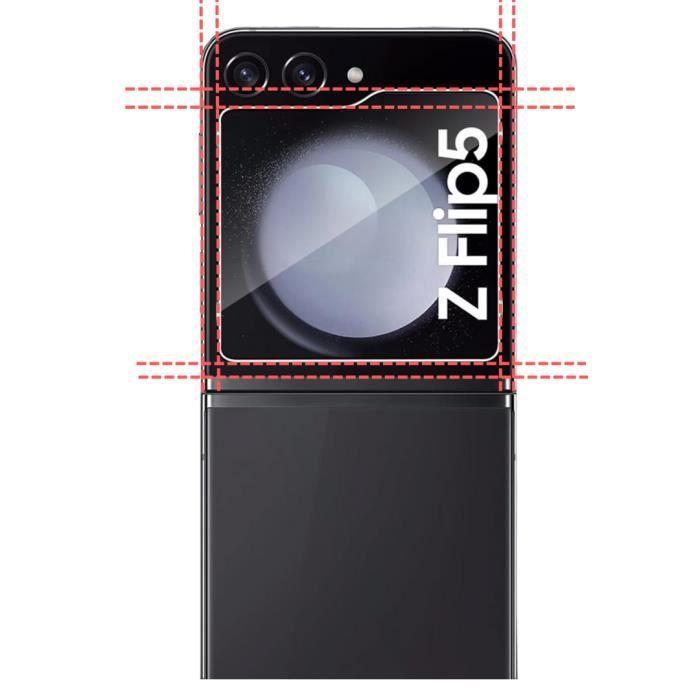 Verre Trempé pour Samsung Galaxy Z FLIP 5 et Protection Caméra [Pack 2] Film Vitre Protection Phonillico®