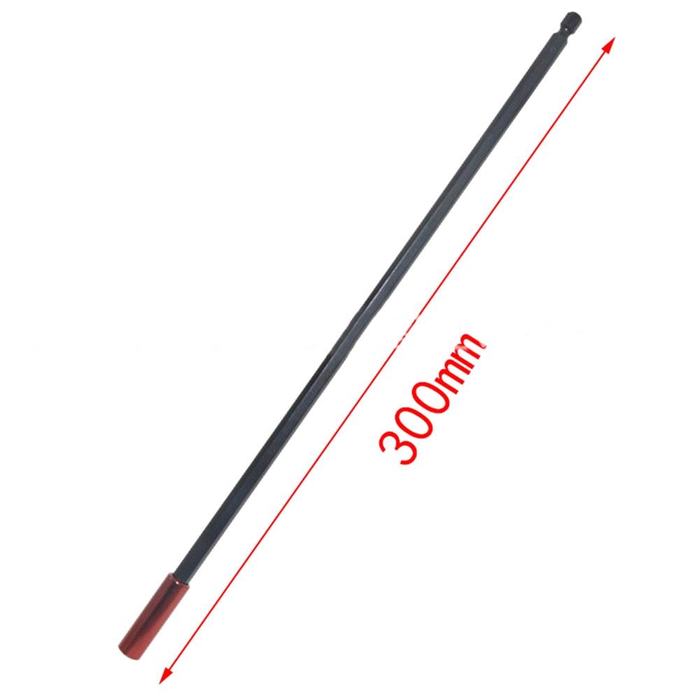 Удлинитель 50мм/60мм/100мм/150мм/300мм быстросменный бит красный