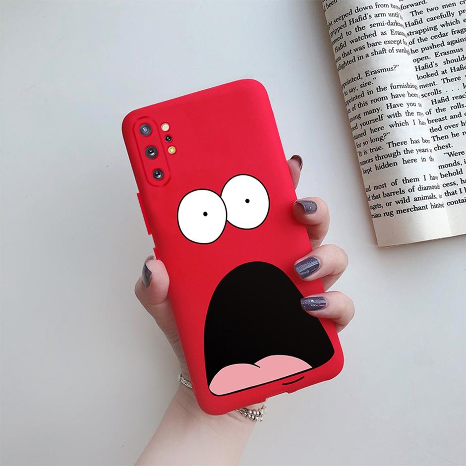 Funny Case For Samsung Note 10 Plus Cover Note 8 Note 9 Phone Case Protection Shell for Samsung Galaxy Note 10 10plus Funda Bags
