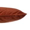 Coussin "Lilou" Effet velours 30 x 50 cm Atmosphera - Terracotta