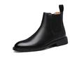 Men's Classic Retro Chelsea Boots Cow Suede Genuine Leather Men British Style Short Ankle Boot Mens Casual Shoes Zapatillas Male