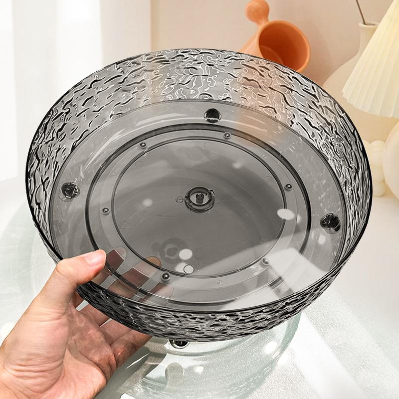 Легкая роскошь Фруктовница Дом Гостиная Журнальный столик Фруктовница Вращающаяся Фруктовница для сухофруктов Новая Высококлассная Конфетница для закусок