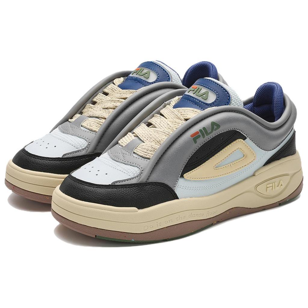 Fila Кроссовки для скейтборда низкие мужские MIX 2 Искусственная кожа, Текстиль Серебристо-серый F12M412201FIA