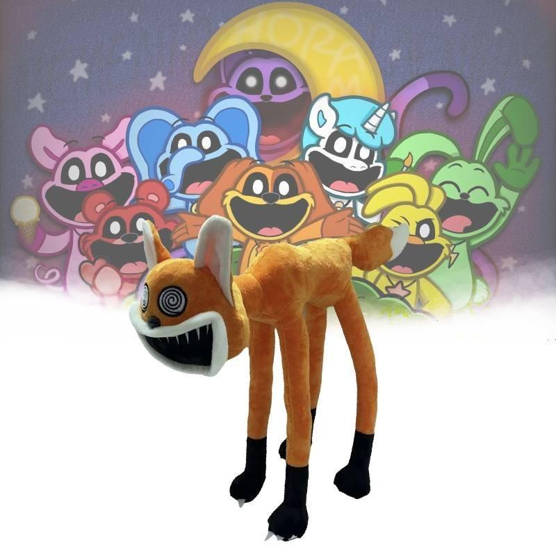 Очаровательная плюшевая игрушка-монстр фиолетовый кот, мягкая короткая плюшевая, милая