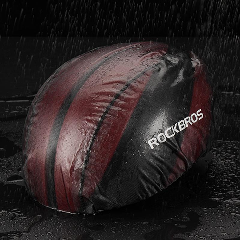 ROCKBROS Велосипедные Шлемы Чехлы от Дождя Ветрозащитные Водонепроницаемые Пылезащитные Чехлы от Дождя для MTB Шоссейного Велосипеда Защитный Чехол