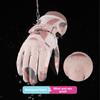 Ski Gloves Autumn and Winter Warm Cycling Gloves Girls Outdoor Windproof Waterproof Touch Screen
