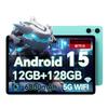 Android 15 ODEA A10 Large Android Ideal for YouTube Widevine L1 Japanese Instruction Manual Suitable for Children and Seniors 10-inch Tablet, Screen,