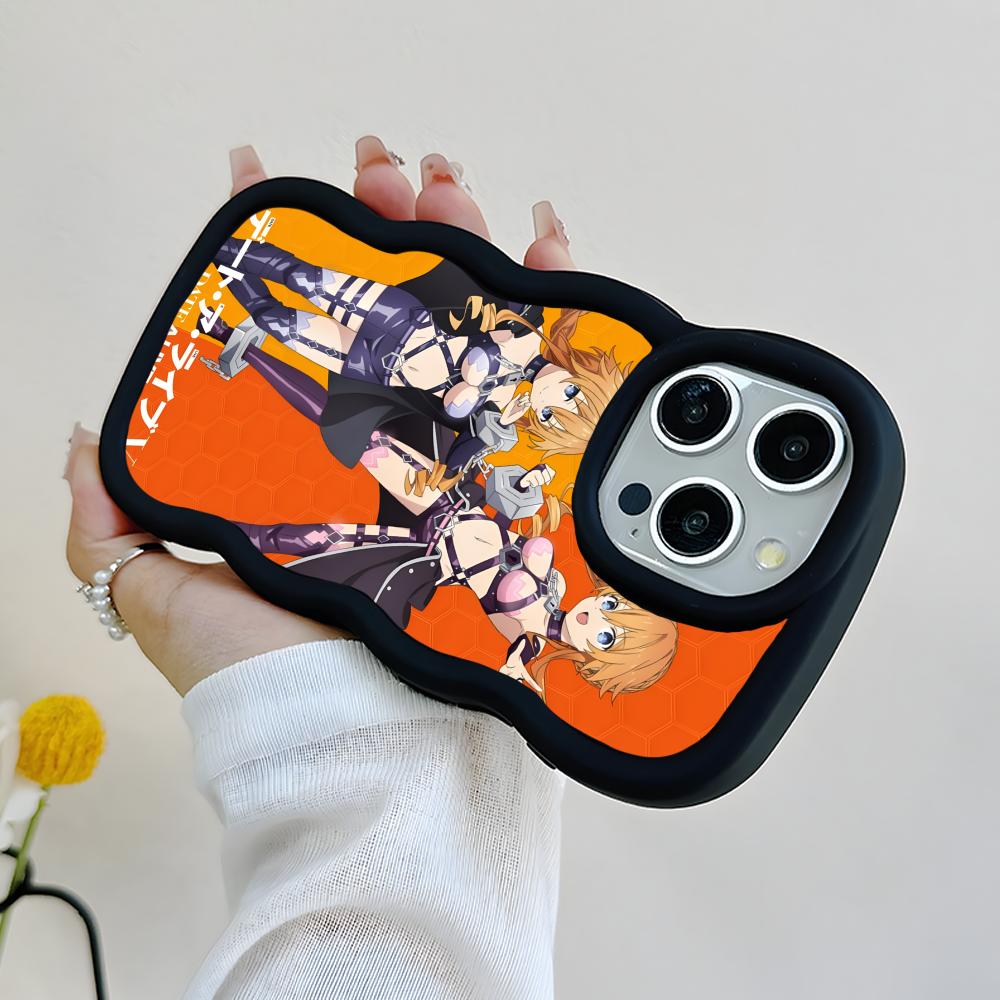Date a Live Ямай Кагуя Чехол для мобильного телефона из ТПУ с волнистым краем для iPhone 17 16 15 14 13 12 11 Air Pro Max Plus Цветная крышка