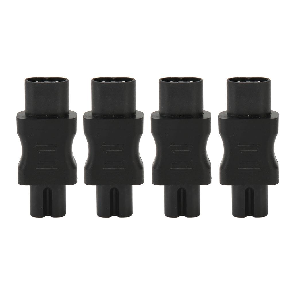 4PCS IEC320 C8 To IEC320 C7 Converter Power Plug Adapter for PDU Chassis Laptop Computer UPS Socket