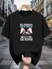 Casual Cotton T-shirt - "Skibunnies Know How to Slay the Slopes" Graphic Print