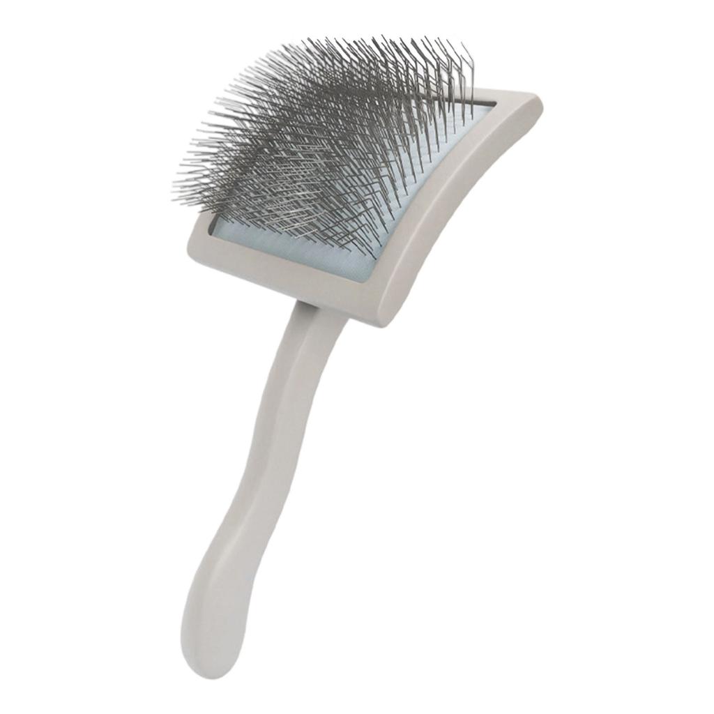 MultiPurpose Pet Grooming Comb Massage Brush With Comfortable Grip Handle Removes Dog Cats Shedding Furs Efficiently