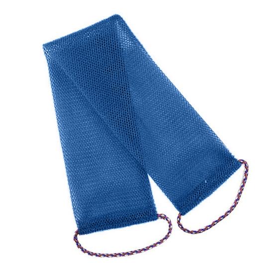 Bath Towel Soft Tough Material Long Drawstring Design Dense Mesh Home Bathroom Back Scrubbing Towel Shower Accessory