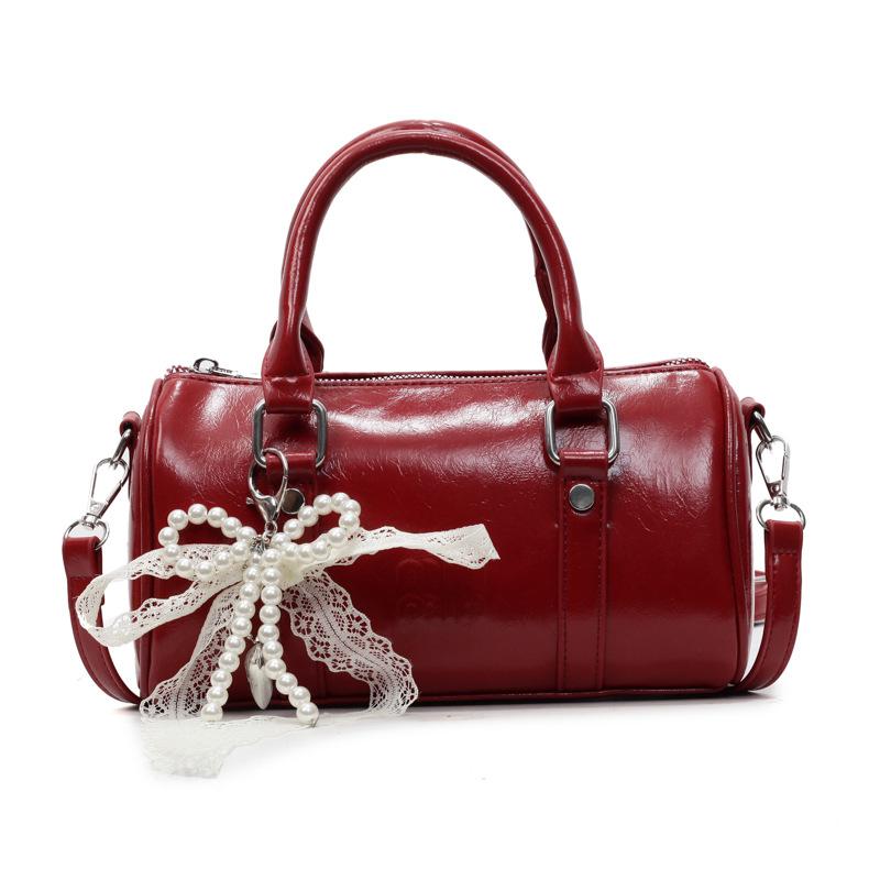 Новая Мода Универсальная Сумка-Цилиндр для Ручной Носки Женская Сумка Кроссбоди