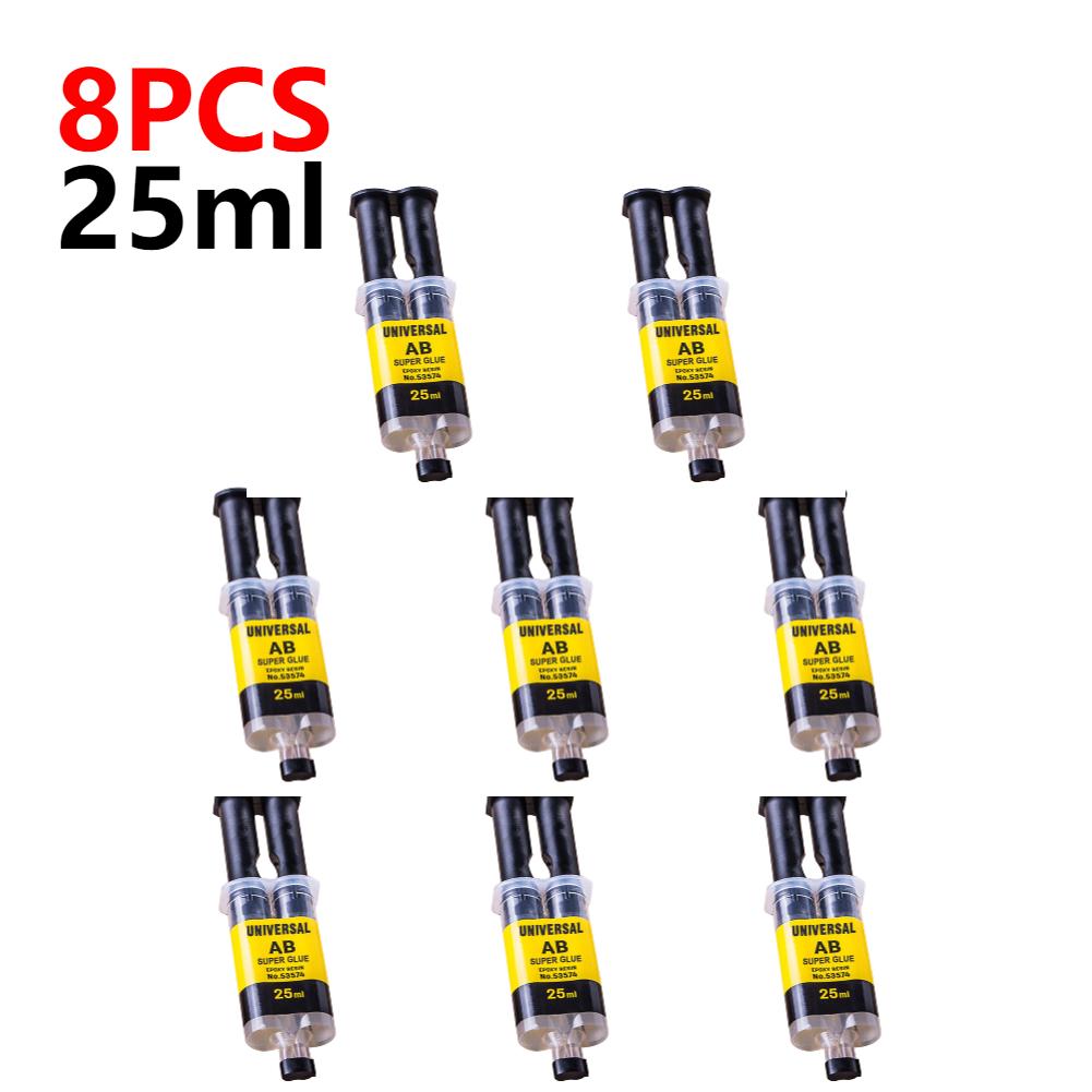 Универсальный клей AB Эпоксидная смола Клей AB Холодная сварка Для металла Нержавеющая сталь Стекло Инструмент для ремонта Сильный клей Супер Жидкий клей