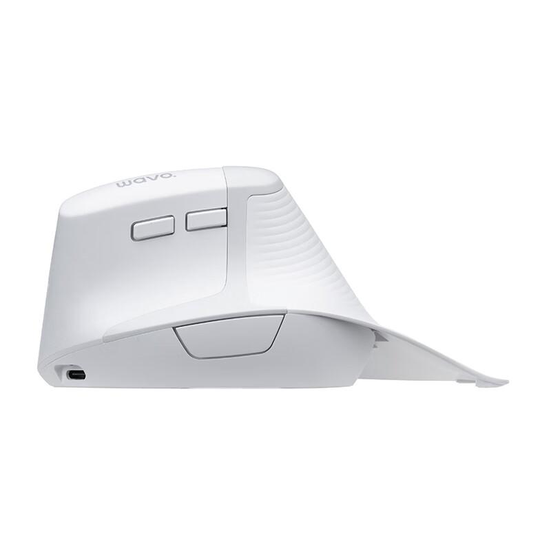SANWA SUPPLY Wireless Bluetooth Dual-Mode Mouse with Mouse Pad Set Vertical Grip Silent Office 3-Device Switching