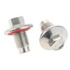 Engine Oil Sump Plug Screw Kit High Quality Metal Bolt Car Oil Drain Pan Maintenance for Jeep 03-19